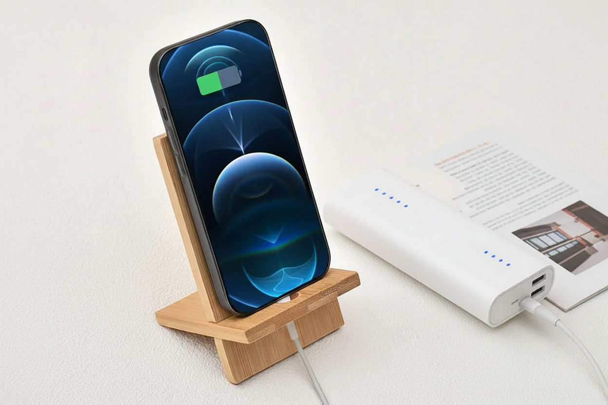 Phone Stand Holder - Multi-Angle Dock for Desk, Bedside, Charging Universal for Smartphones & Small Tablets