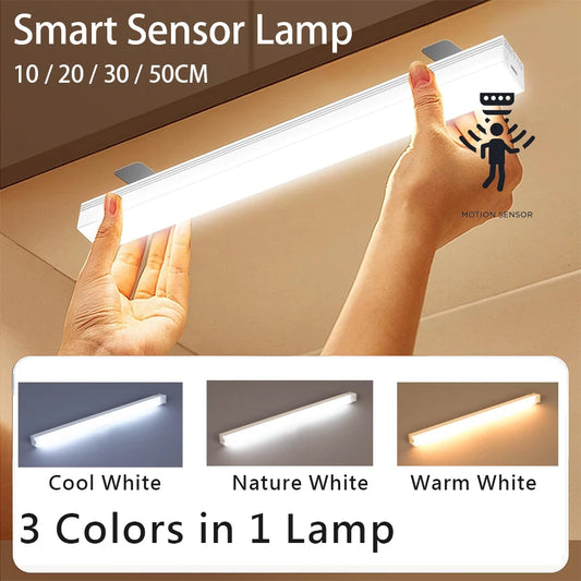 Wireless Motion Sensor LED Lamp – Modern Desk & Home Light